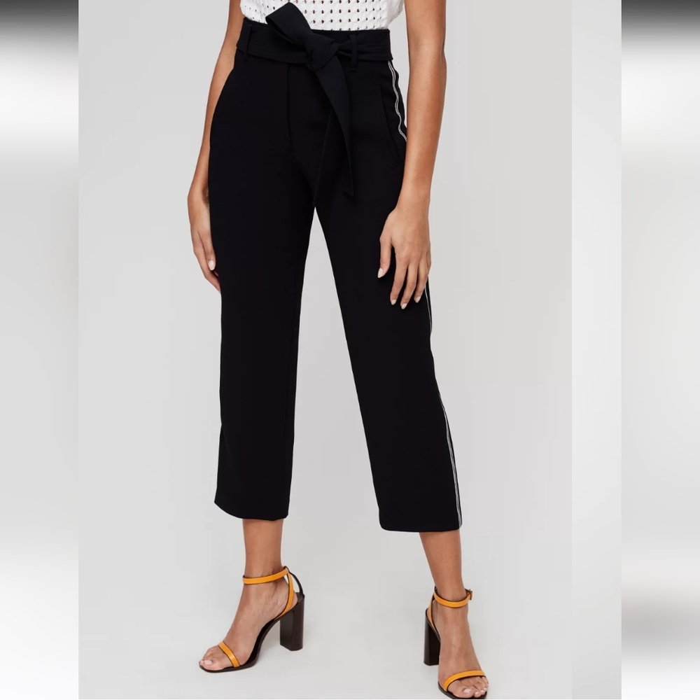 Aritzia Wilfred Tie Front Pants